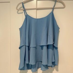 Blue Layered Tank